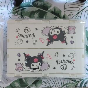 Kuromi White Storage Stackable Box-NWOT